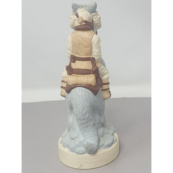 Vintage 1983 Luke Skywalker On‎ Tauntaun Figurine By Fundimensions - Picture 4 of 9